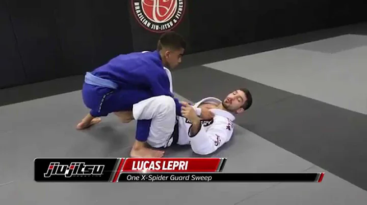 Lucas Lepri, One X-Spider Guard Sweep: Jiu-Jitsu M...