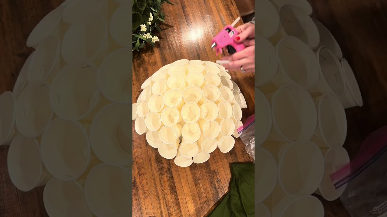 Constructing ‘The Dancing Dome’ Cupcake Display