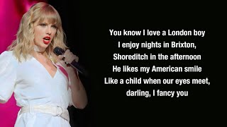 Download lagu Taylor Swift - London Boy Mp3 Video Mp4