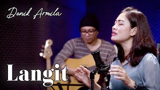 Langit ~ Cover by. Denik Armila [Live Akustik]