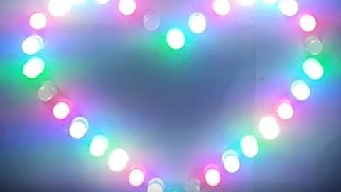 Hướng dẫn làm mạch led trái tim điều khiển bằng Arduino