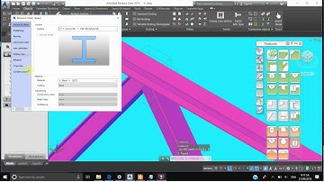 ADVANCE STEEL 2019 TUTORIAL-#11: DISPLAY TYPE TAB-DW