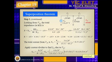 Superposition Theorem in AC circuits