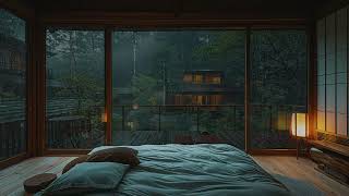 Rain Claries From The Glass Window To Make You Sleep Soundly | Relaxing Rain Sounds For Deep Sleep