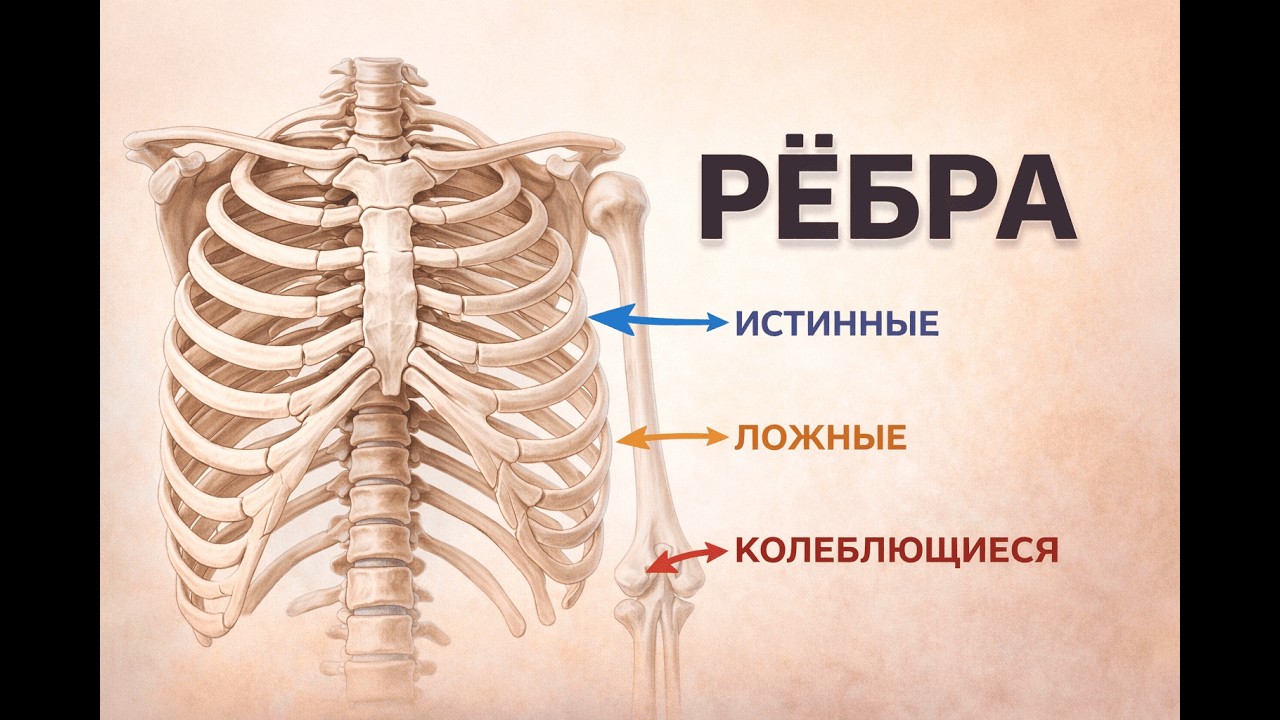 РЁБРА: анатомия, которая нужна в клинике