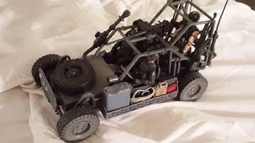 1/18 gi joe Seal Dune Buggy custom