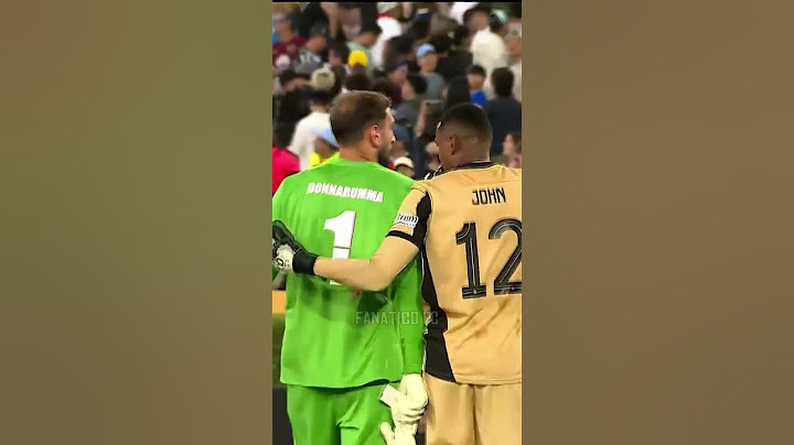Donnarumma discutindo com o John após Botafogo 1x0 PSG