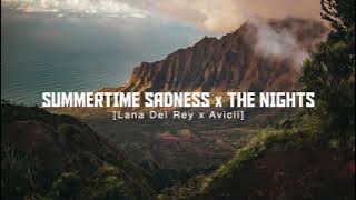 Summertime Sadness x The Nights (Lana Del Rey, Avicii) [Replica Mashup]