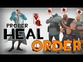 ArraySeven: Proper Heal Order