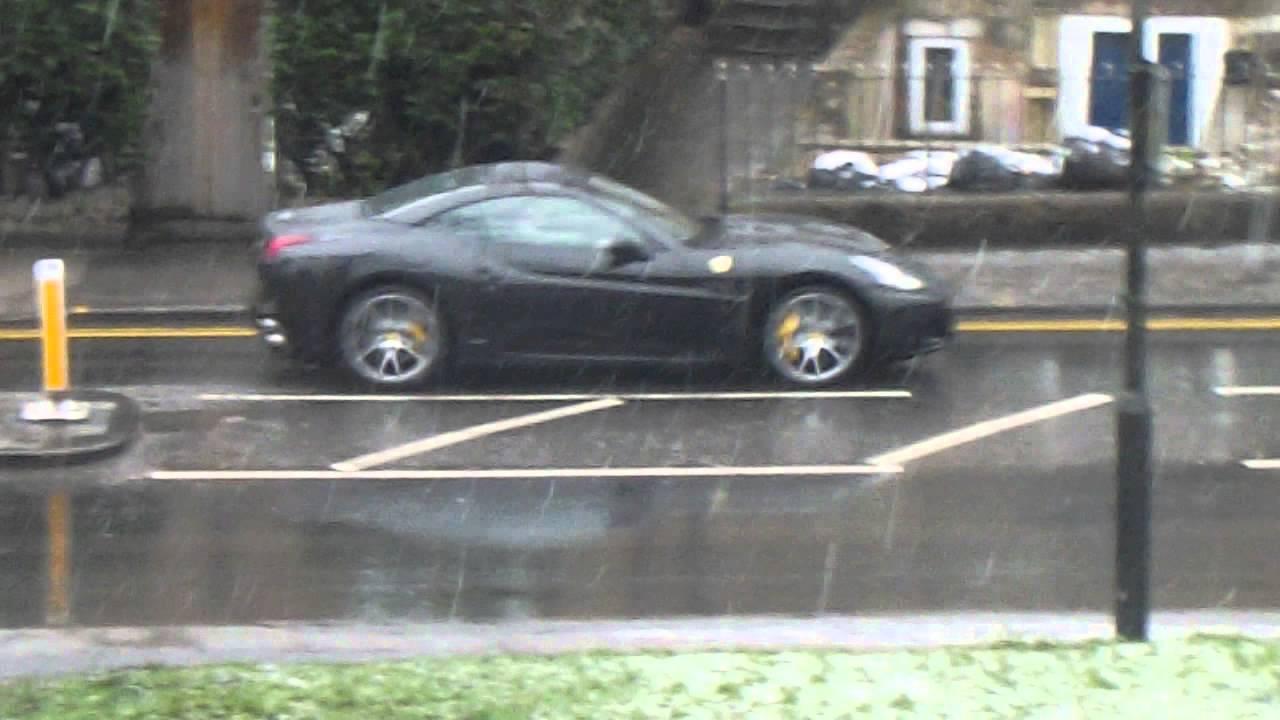 Ferrari 599 California In The Snow You Ferrari 599 California In The Snow