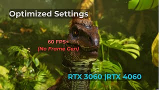 Ark Survival Ascended Optimized Settings + Console Commands | RTX 3060 & RTX 4060 | 1080p  60 FPS