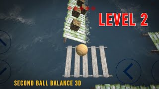 Second Ball Balance 3D Level 2 screenshot 2