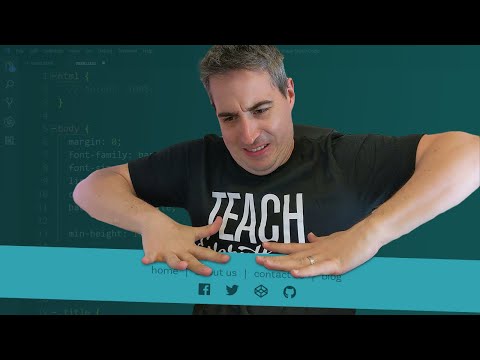 Video: How To Push Footer To The Bottom