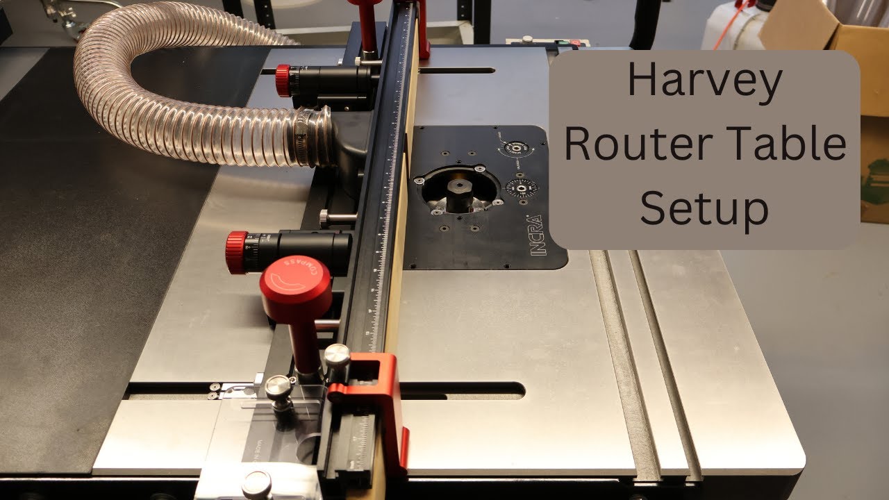 Harvey Router table setup - YouTube