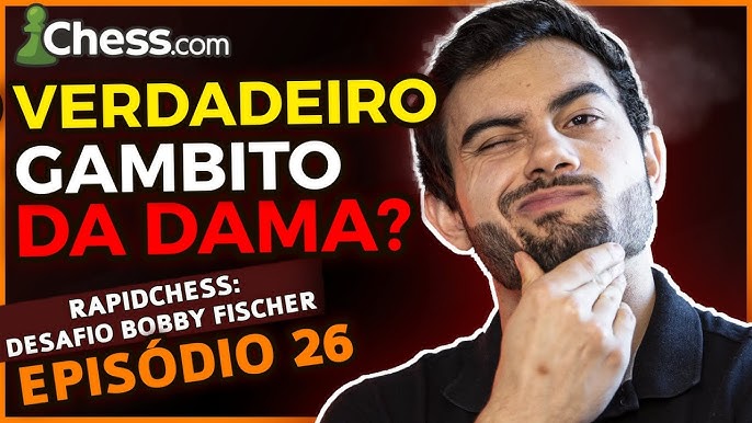 Perdido para uma Siciliana Dragão Acelerado! Desafio Rapidchess Bobby  Fischer ( Ep 159 ) 