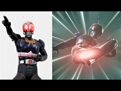 【ガンバライジング】仮面ライダーBLACK 必殺技演出「ライダーキック」「ライダーパンチ」