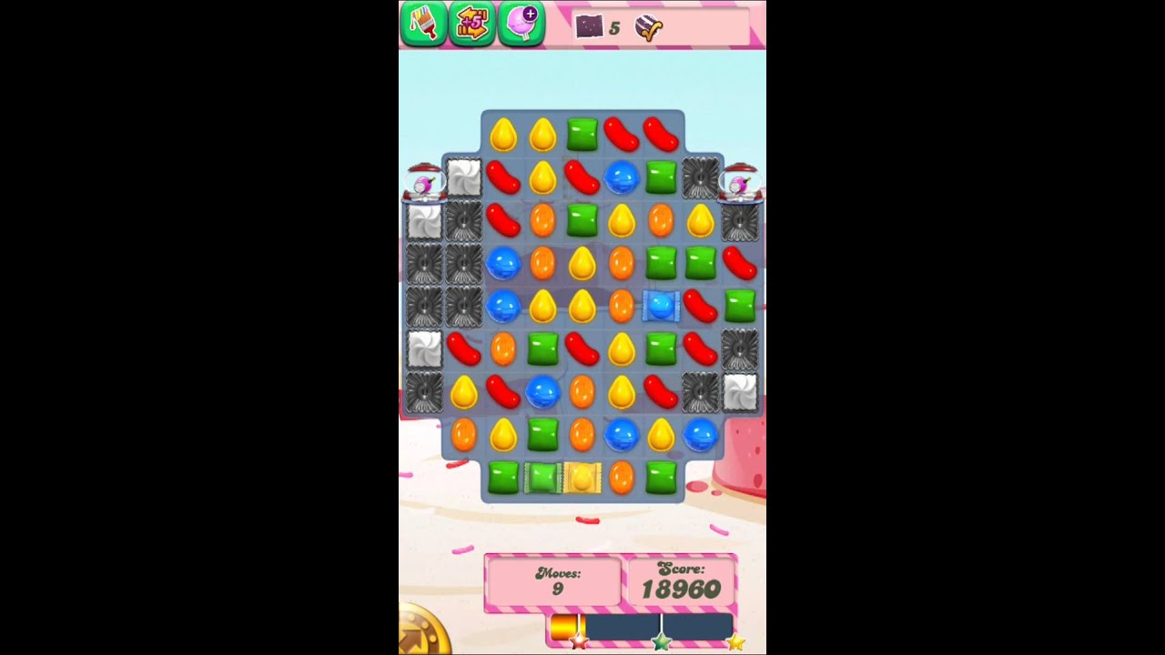 Candy Crush Saga Level 360 iPhone No Boosts