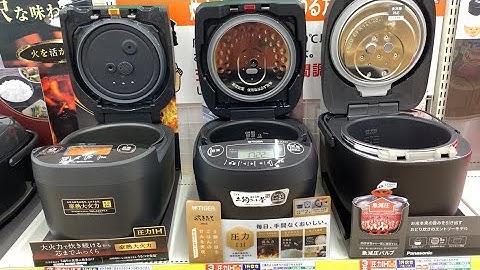 So sánh và báo giá 3 mẫu nồi cơm áp suất-cao tần Zoji, Tiger, Panasonic 1.8L hàng cao cấp