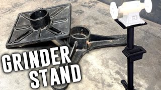 Beefing Up a Harbor Freight Grinder Stand