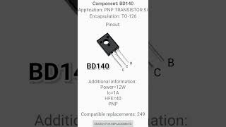 BD140 PNP TRANSISTOR PINOUT l bd140 full details l pnp transistor pinout BD140 PNP TRANSISTOR PINOUT l bd140 full details l pnp transistor pinout