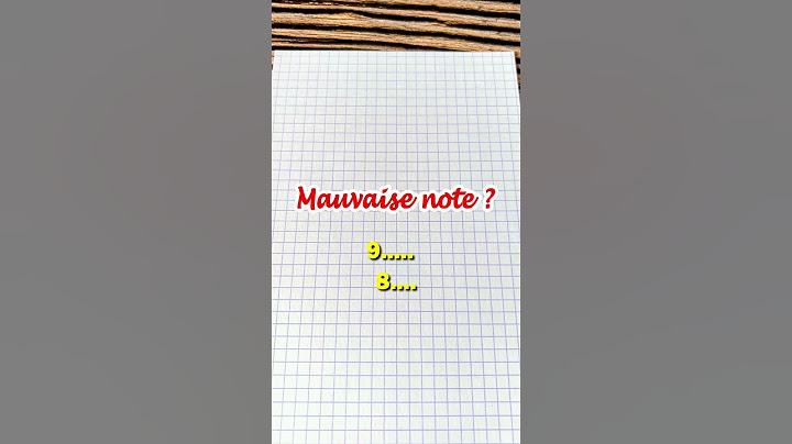 Comment Avoir De Bonnes Notes