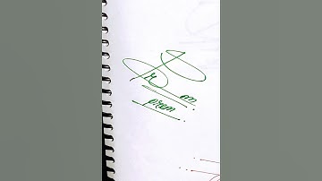 Prem name Signature Style//Best Signature idea #Viralshorts