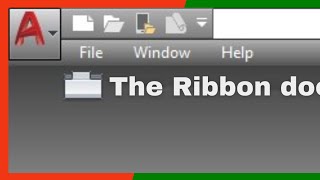 Fix The Ribbon Does not have any tabs or panels in Autocad