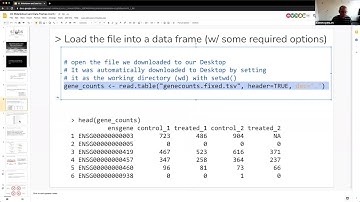 Applied Computational Genomics - 04 - Dataframes, Precision/Accuracy, and Basic RNA-seq