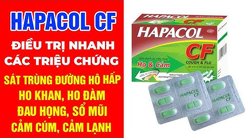 Hapacol cf hướng dẫn sử dụng huốc