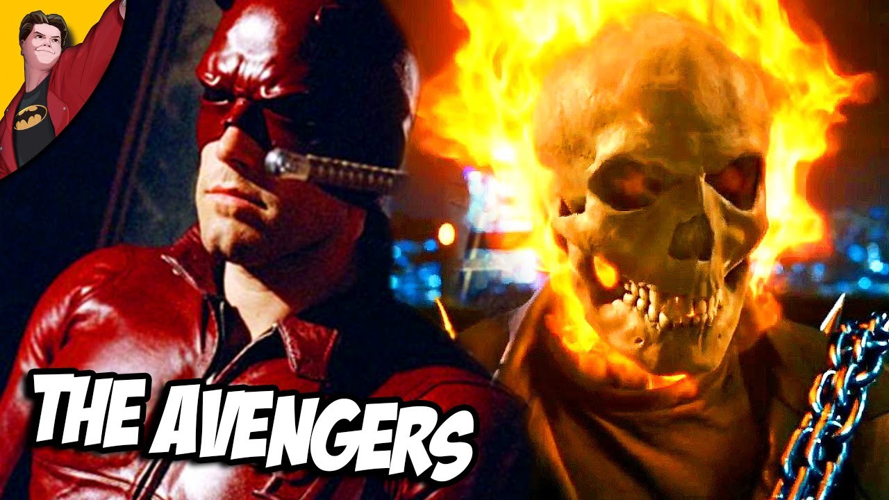 ⁣Nicolas Cage’s Ghost Rider Confronts Ben Affleck's Dardevil & Electra To Join The Avengers