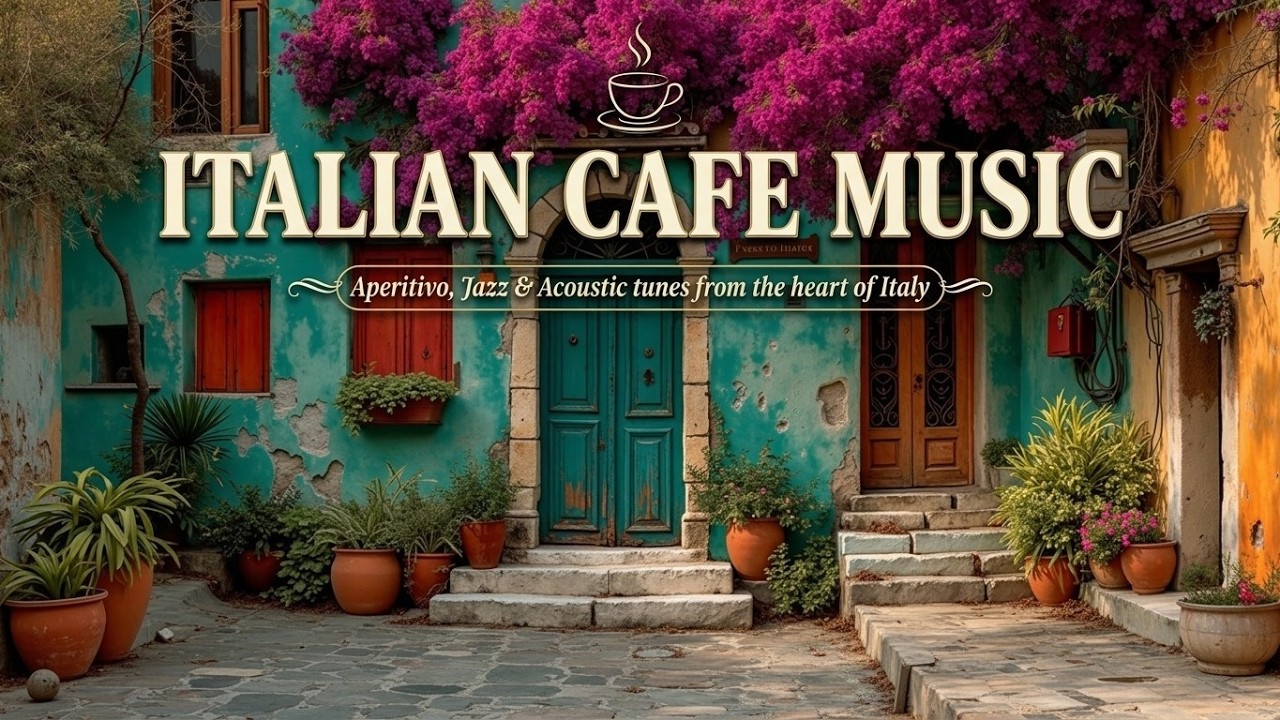 Italian Cafe Music | Mediterranean Soundscape & Sirocco Vibes - Relaxing Coastal Melodies