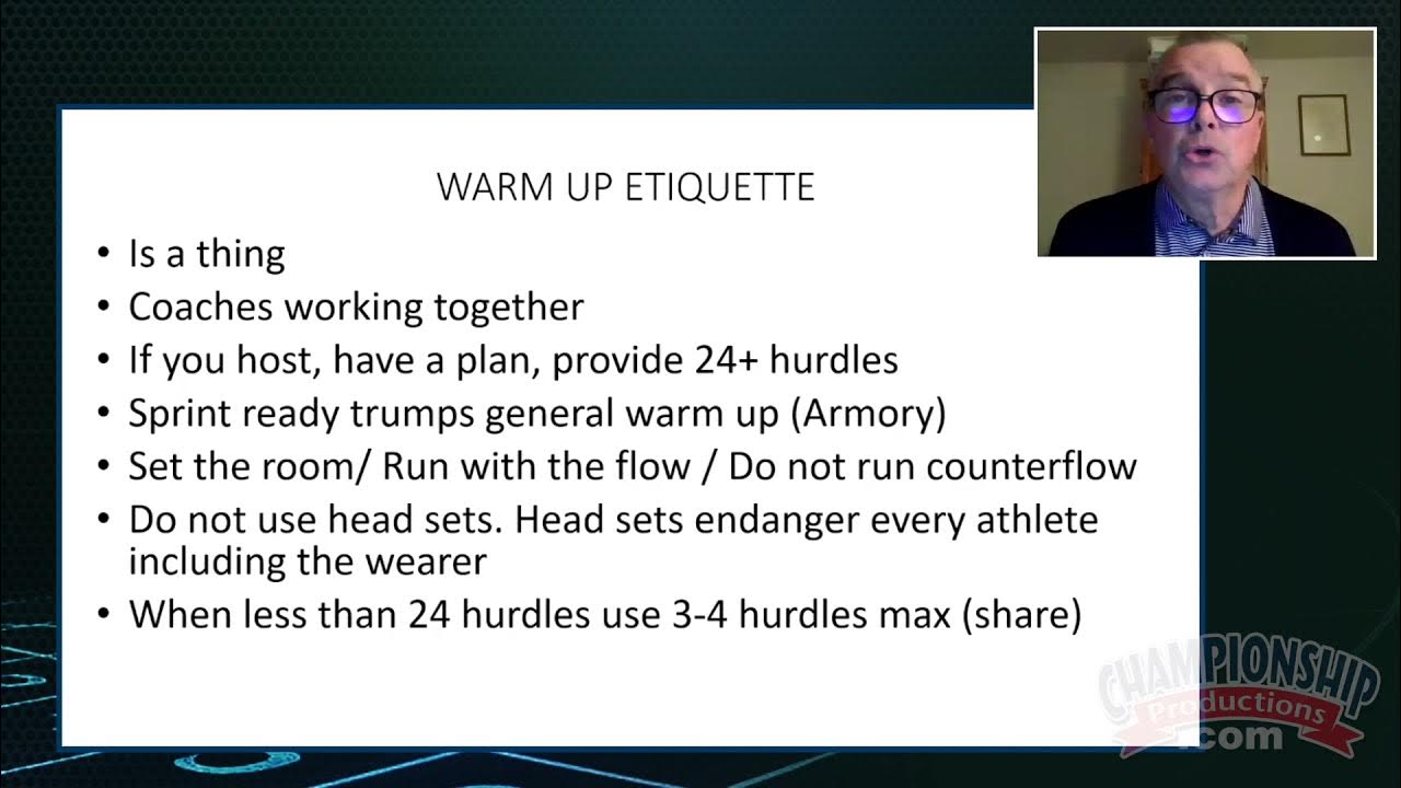 WarmUp Etiquette for Track & Field Meets! YouTube