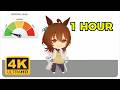 Agnes Tachyon LOW CORTISOL DANCE 4K 1 HOUR LOOP Umamusume