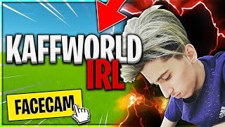 KAFFWORLD FACECAM ! JE MONTRE MON VISAGE SUR FORTNITE BATTLE ROYALE !! [IRL]