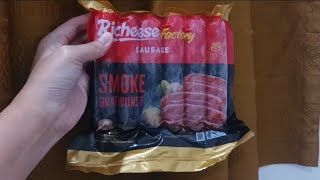 Review yang terbaru dari Richeese Factory, Richeese Factory Sausage Smoked Bratwurst