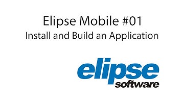 EM01 - Elipse Mobile Server - Install and Build an Application
