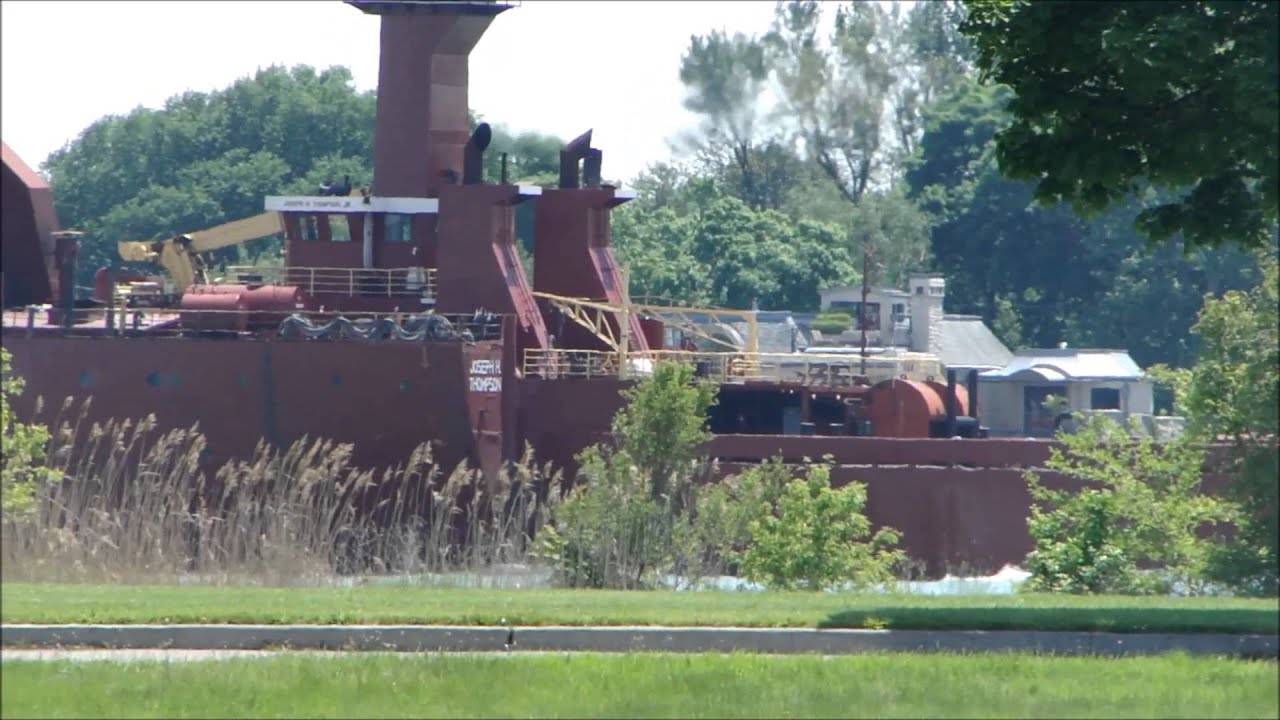 Ships on the Detroit River: The Detroit Princess, The Peter R Cresswell, The Joseph H Thompson
