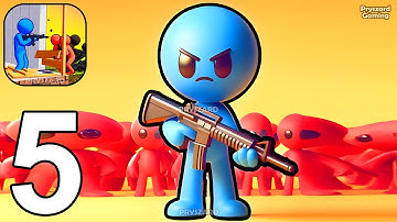 Dusk WarZ - Gameplay Walkthrough Part 5 Stickman Zombie War Army Commander Base Defense Game