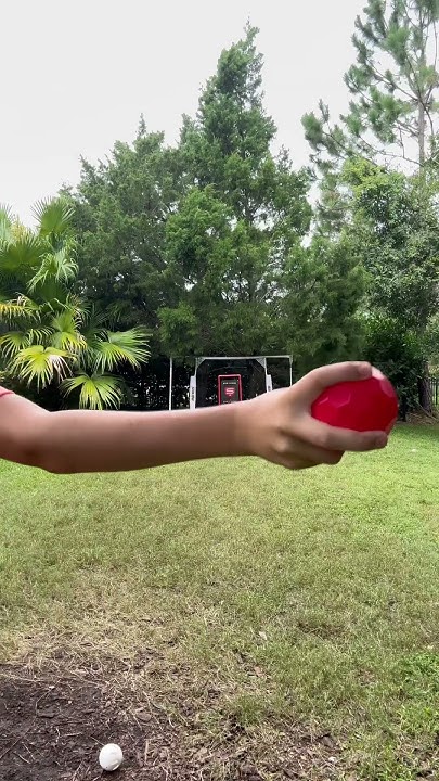 How To Throw A Sinker With A Blitzball How to throw the blitz ball sinker #wiffle #blitzball #sinker - YouTube