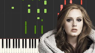 Hello - Adele [Piano Tutorial] (Synthesia)