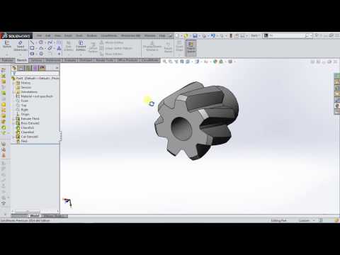 TUTORIAL SOLIDWORKS CARA MEMBUAT GEAR HELIX TUTORIAL SOLIDWORKS CARA MEMBUAT GEAR HELIX