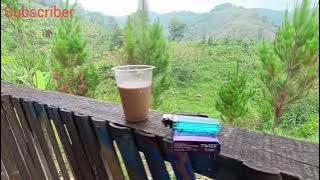 Ngopi di bedeng bukit terawangan bikin adem dan sejuk