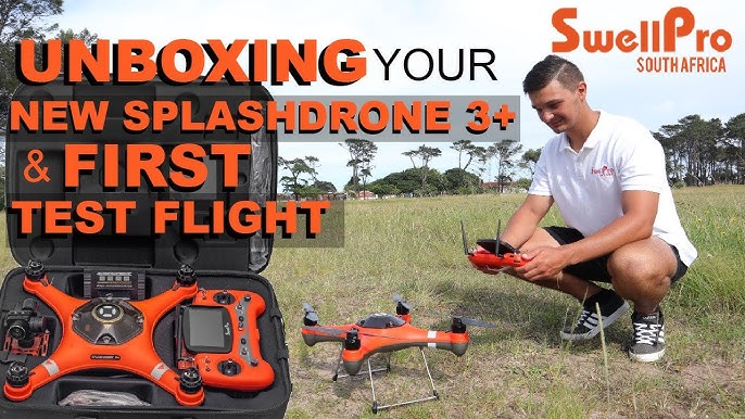 SplashDrone 3+ battery maintenance and charging tutorial video for