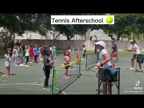 Tennis at Quiet Waters Elementary School