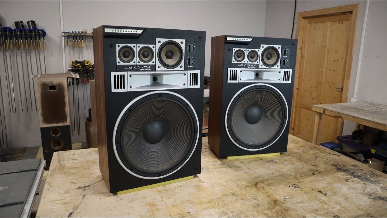 PIONEER CS-922A RESTORATION. РЕСТАВРАЦИЯ PIONEER CS-922A.