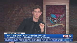 Catch 'The Man of Many Voices' At The American Comedy Co.