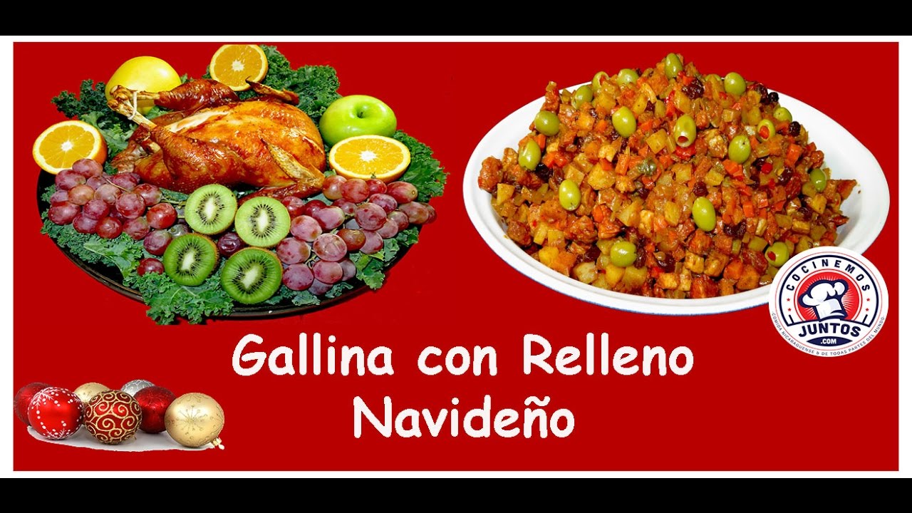 Como hacer pollo relleno al horno