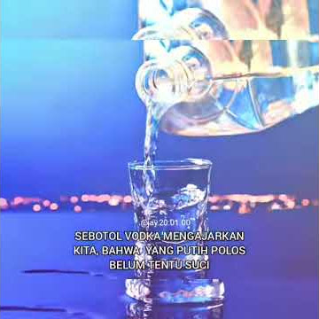 Segelas minuman botol
