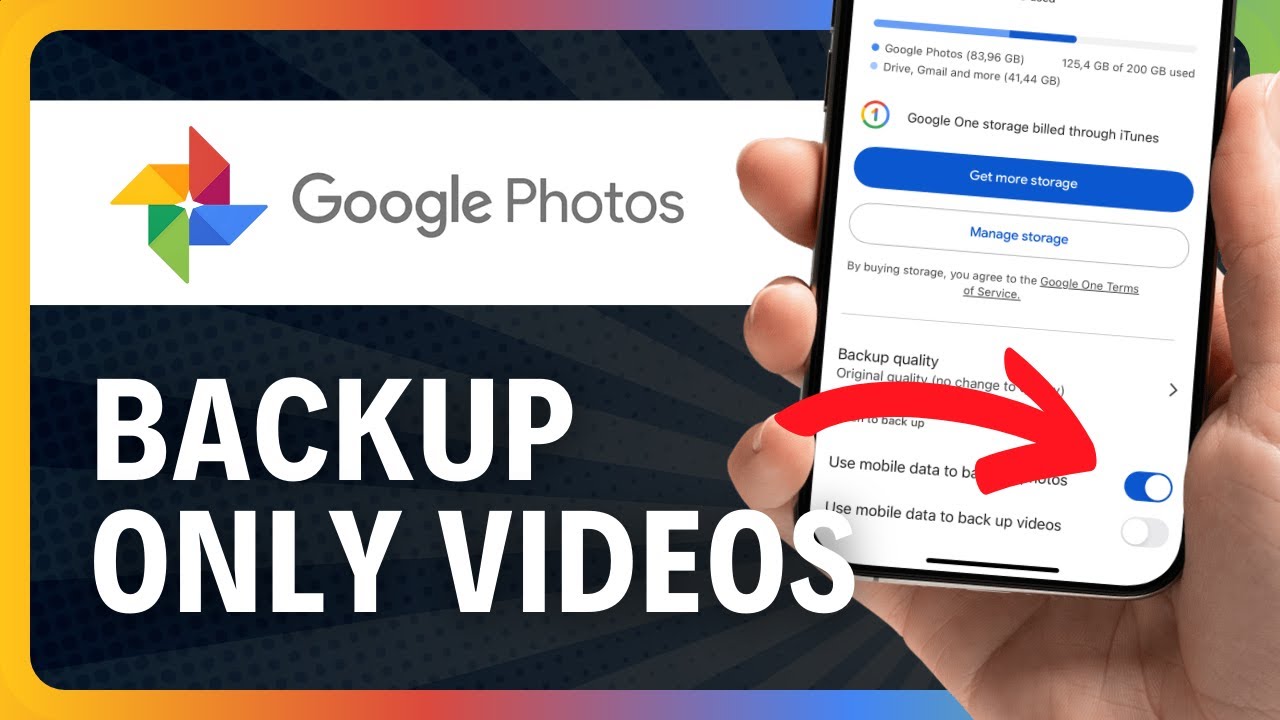 How to Backup ONLY Videos on Google Photos (EASY) - YouTube