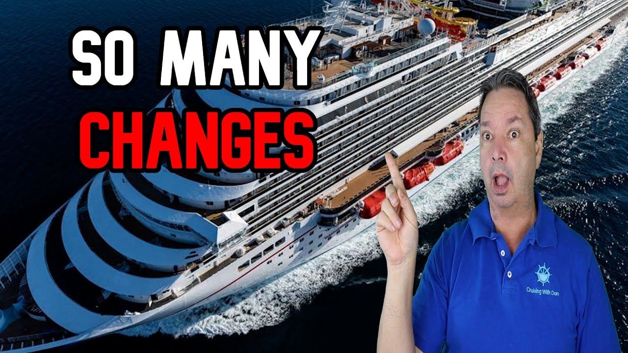 CRUISE NEWS - 8 CRUISE SHIPS MAKE CHANGES
